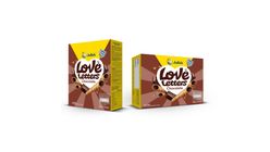 Julie's Love Letters Chocolate Cream 100g