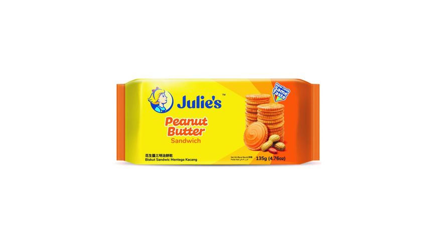 Julie's Peanut Butter Sandwich 135g