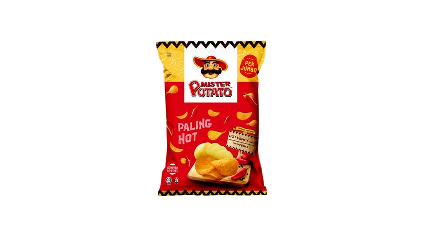 Mister Potato Chips Hot & Spicy 140g