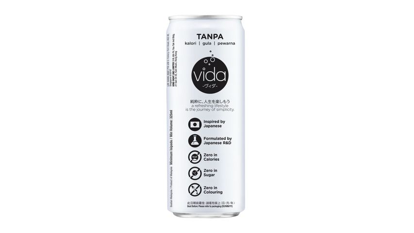Vida Zero Salty Lychee Flavoured Water 325ml