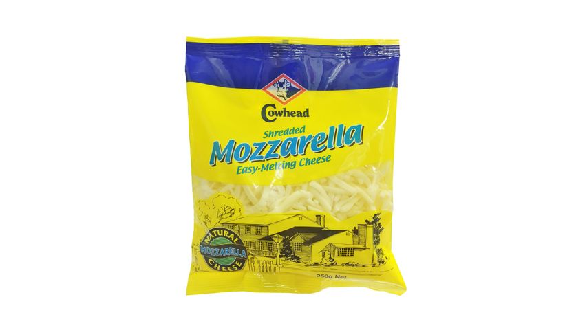 Cowhead Shredded Mozzarella 250g