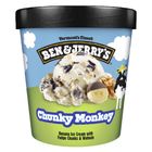 Ben & Jerry's Chunky Monkey Ice Cream Pint 473ml