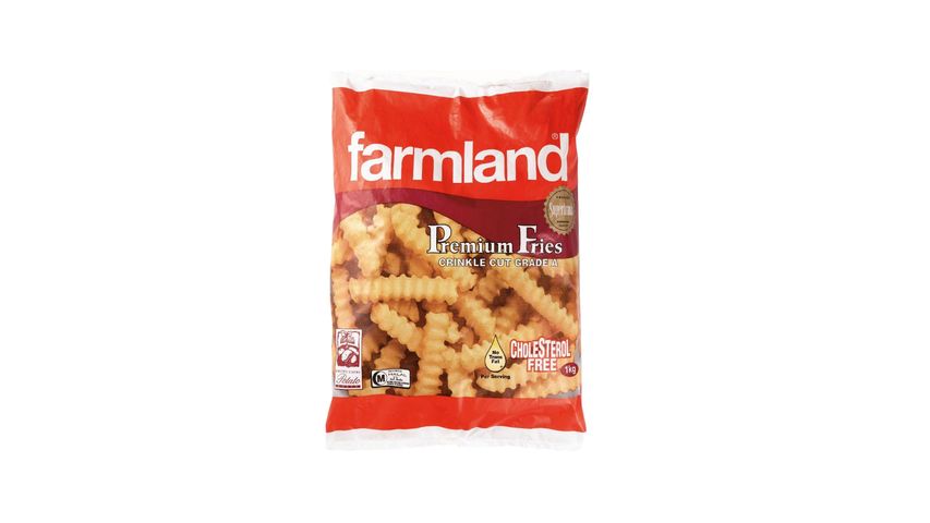 Farmland Frozen Crinkle Cut Fries 1kg