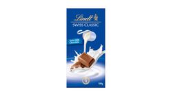 Lindt Swiss Classic Milk Chocolate Bar 100g