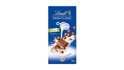 Lindt Swiss Classic Milk Chocolate with Hazelnuts 100g