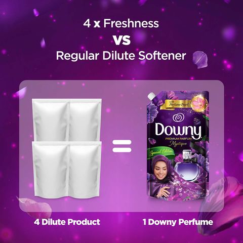 Downy Fabric Softener Refill - Mystique 1.35L