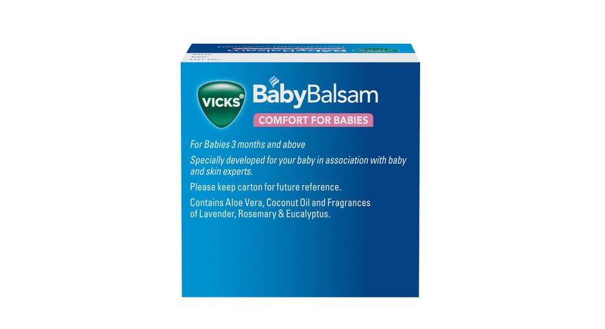 Vicks Baby Balsam Soothing Baby Care Essential Oils 50g
