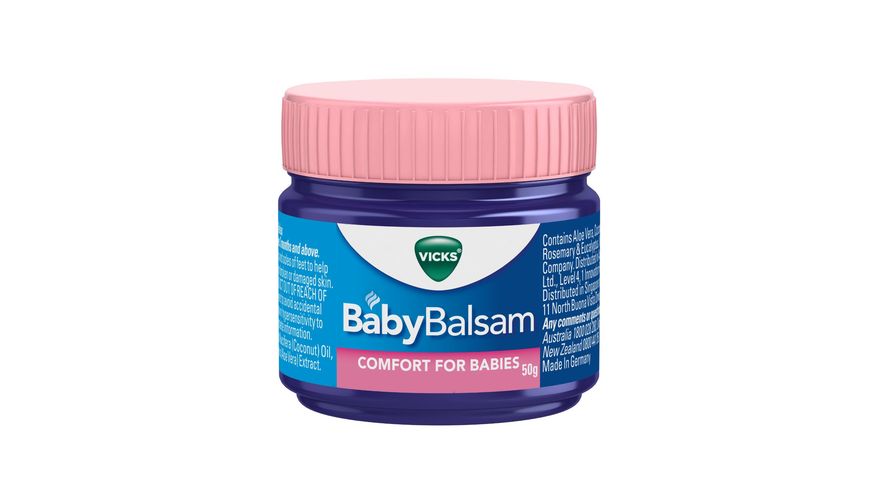 Vicks Baby Balsam Soothing Baby Care Essential Oils 50g
