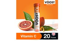 Voost Vitamin C Effervescent Vitamin Supplement Tablet (Maintain Immune System Health) 20 Pieces