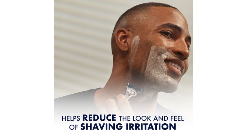 Gillette Fusion Proglide Cooling Moisturizing Foam Gel Shaving Cream 195g