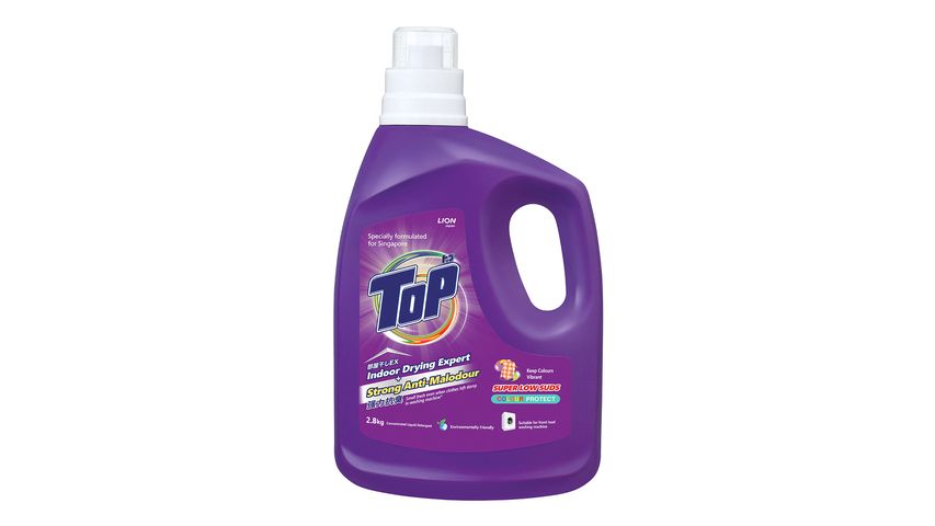 Top Concentrated Liquid Detergent Super Low Suds Colour Protect 2.8kg