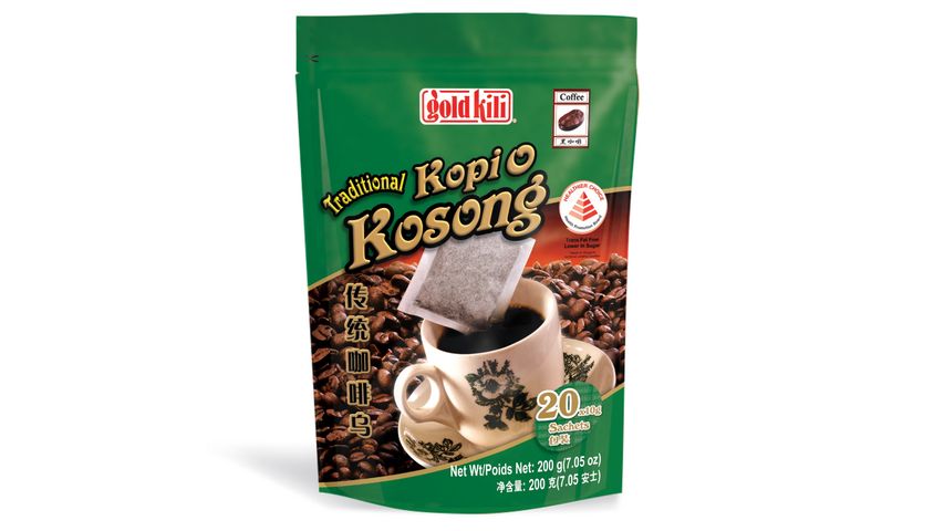 Gold Kili Traditional Kopi O Kosong (Healthier Choice Logo) 10g 20's
