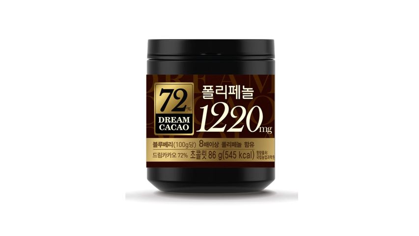 Lotte Dream Cacao 72% Canister 86g