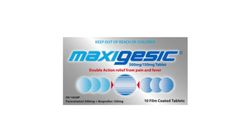 Maxigesic Paracetamol 500mg + Ibuprofen 150mg 20s