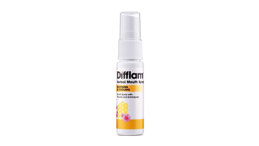Difflam Herbal Mouth Spray (Soothing & Cooling) 15ml