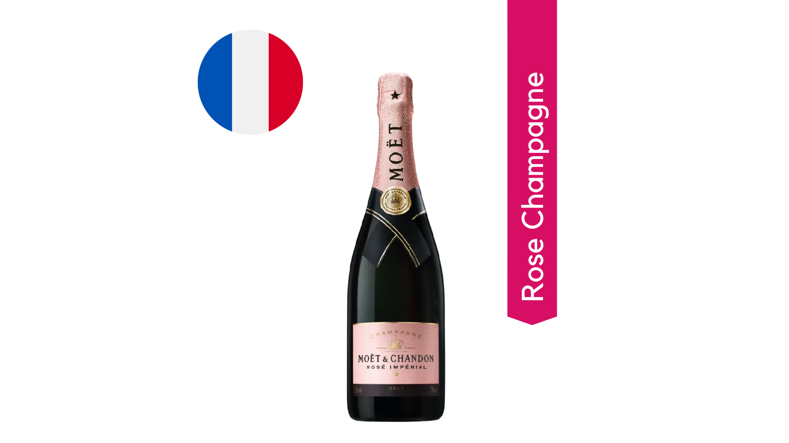 Order Moet & Chandon Rose Champagne Imperial 750ml from pandamart