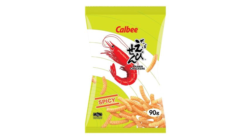 Calbee Spicy Prawn Cracker 90g