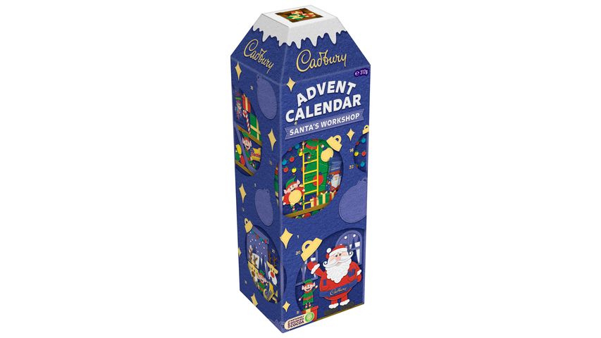 Cadbury Dairy Milk Christmas 3D Advent Calendar 312g