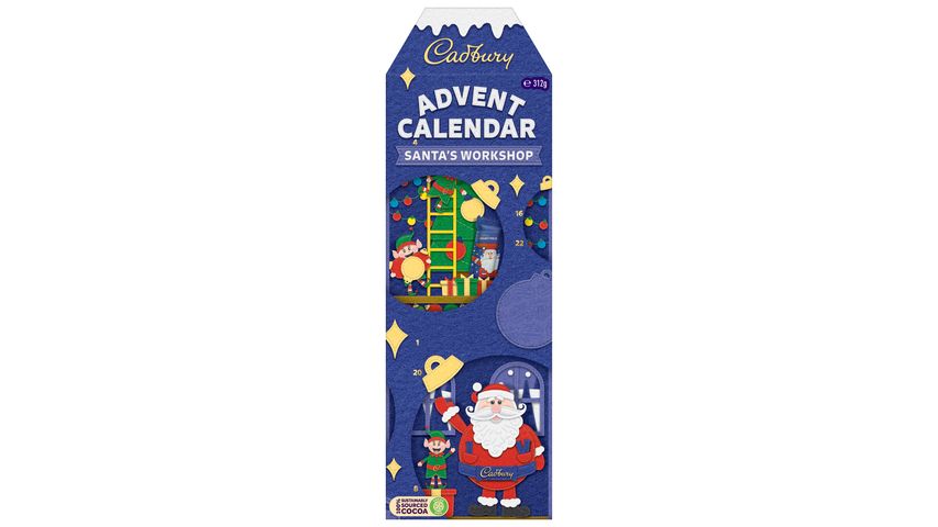 Cadbury Dairy Milk Christmas 3D Advent Calendar 312g