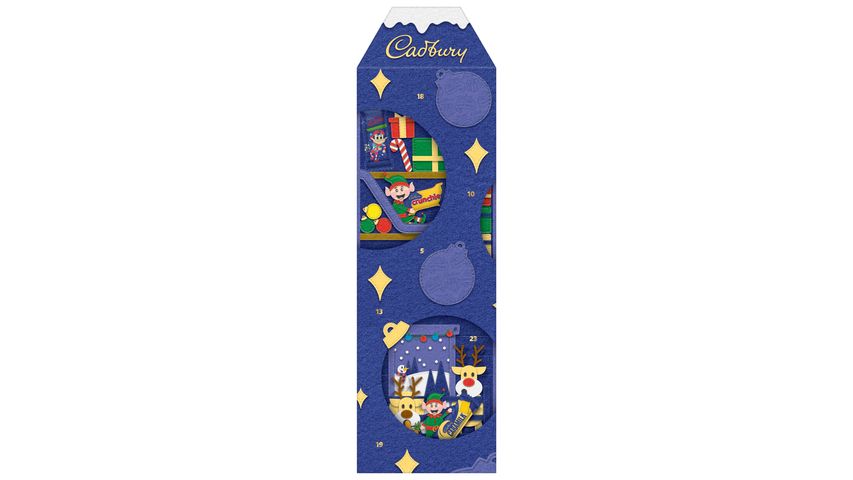 Cadbury Dairy Milk Christmas 3D Advent Calendar 312g