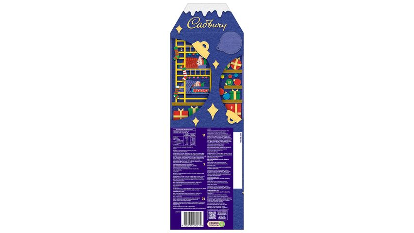 Cadbury Dairy Milk Christmas 3D Advent Calendar 312g