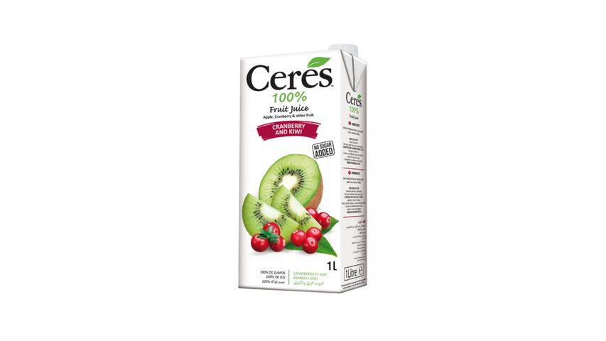 Ceres Fruit Juice - Cranberry & Kiwi 1L