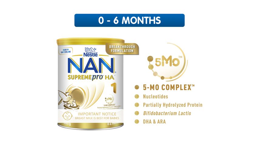 Nan Supreme Pro HA 1 Starter Infant Milk 800g