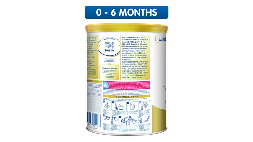 Nan Supreme Pro HA 1 Starter Infant Milk 800g