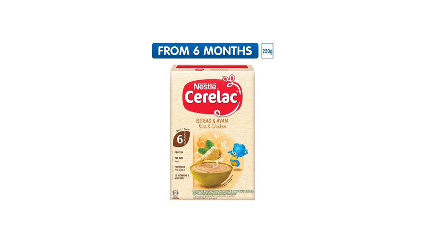 Cerelac Rice & Chicken Infant Cereal (From 6 Months) 250g