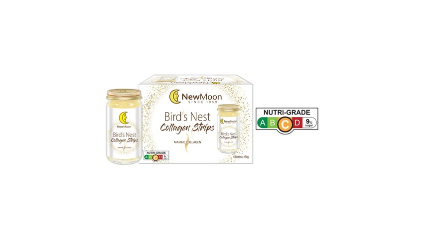 New Moon Bird's Nest with Collagen Strip 6 x 150g