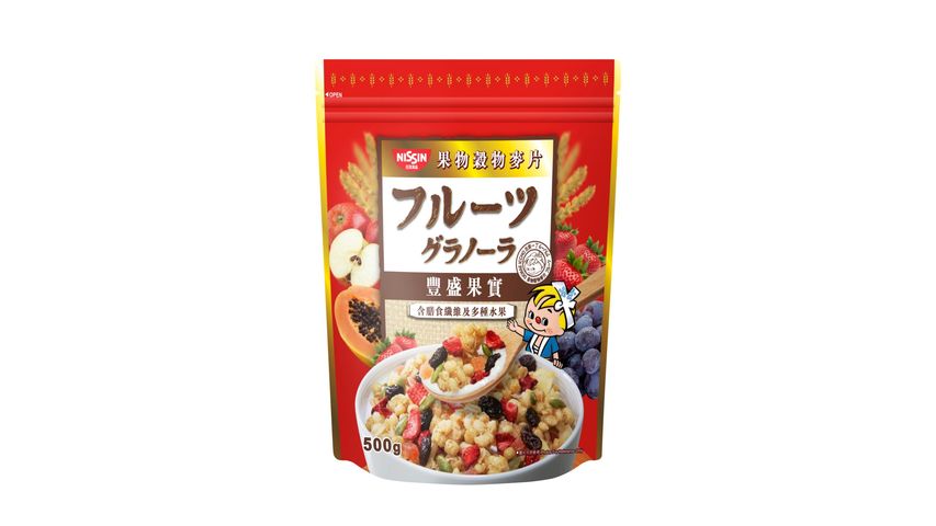 Nissin Fruits Granola 500g