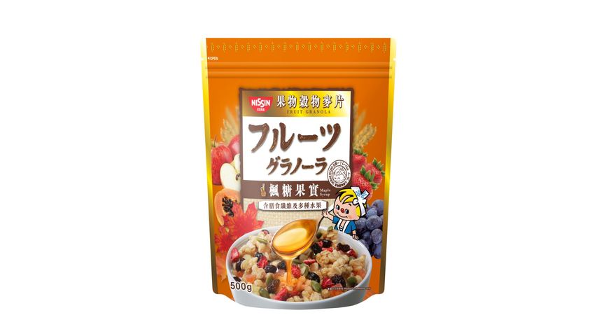 Nissin Maple Syrup Granola 500g