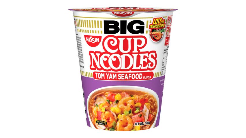 Nissin Big Cup Noodles Tom Yam Seafood 108gm