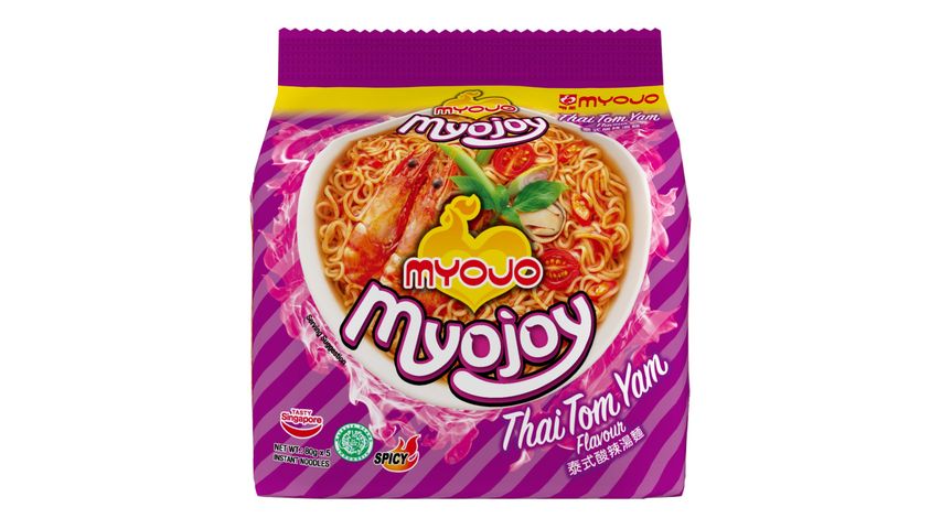 Myojo Instant Noodles - Thai Tom Yam Spicy 5s x 80g