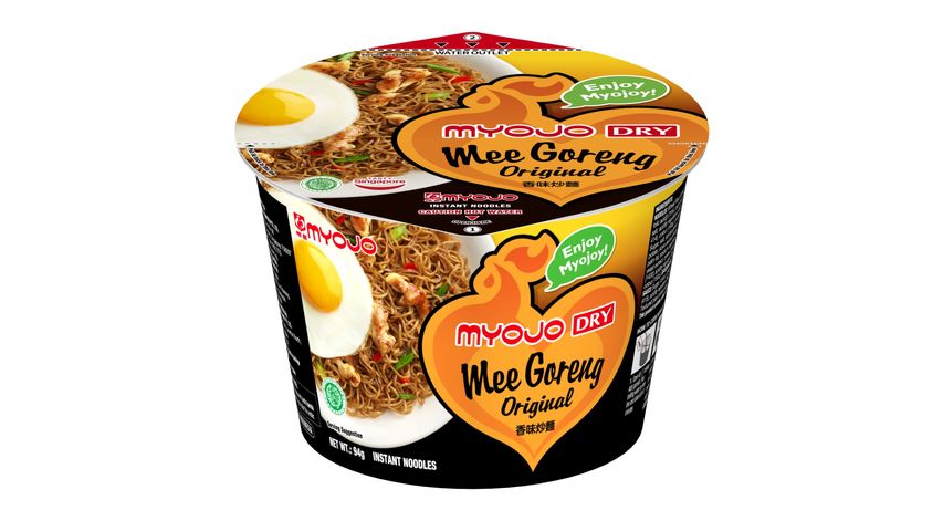 Myojo Dry Instant Noodles Bowl Mee Goreng Original (Halal) 94g