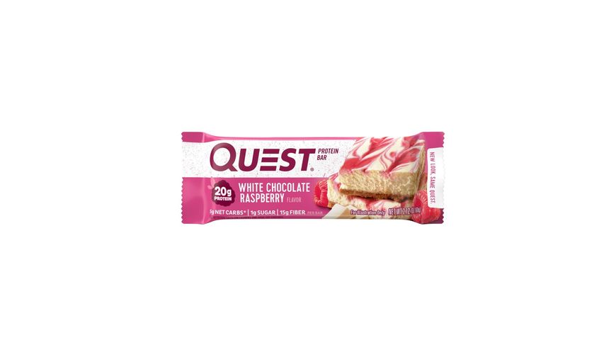 Quest Protein Bar - White Chocolate Raspberry 60g