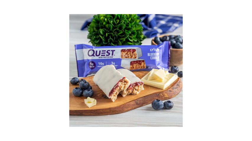 Quest Hero Protein Bar - Blueberry Cobbler 60g