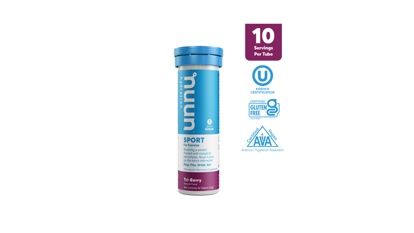 Nuun Hydration Energy Tablet - Tri-Berry 54g