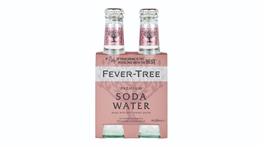Fevertree Premium Soda Water 4s x 200ml