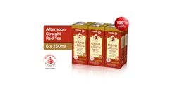 Pokka Afternoon Straight Red Tea Packet 6s x 250ml