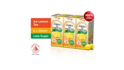 Pokka Ice Lemon Tea (Less Sugar) Packet 6s x 250ml