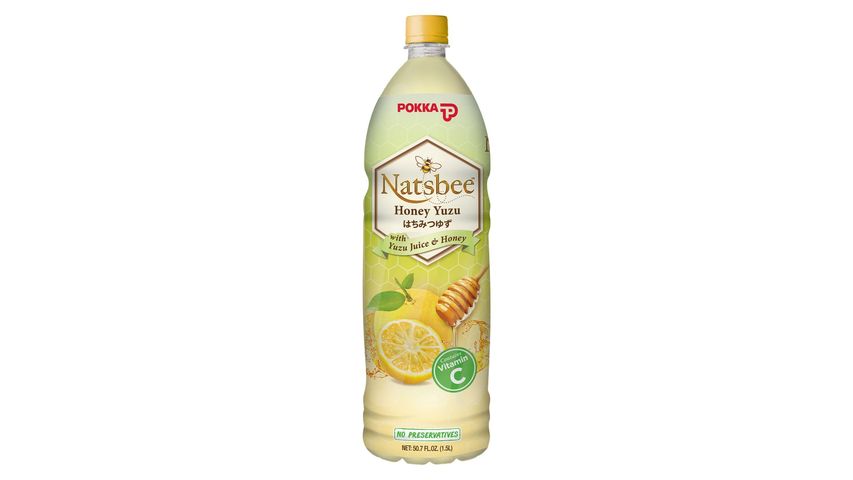 Pokka Natsbee Honey Yuzu Bottle 1.5L