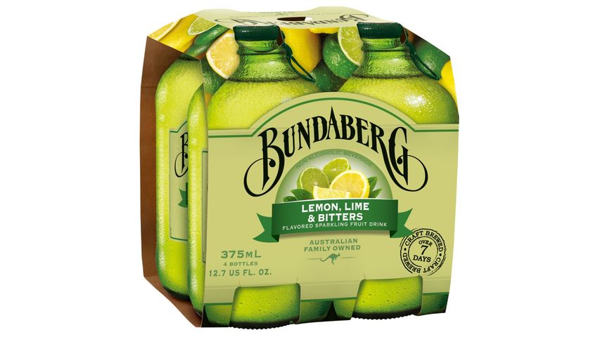 Bundaberg Lemon Lime and Bitters 4 x 375ml
