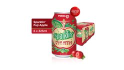 Pokka Sparklin Fuji Apple Juice 325ML x 6S