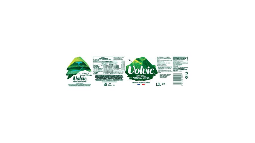 Volvic Natural Mineral Water 1.5L x 6s