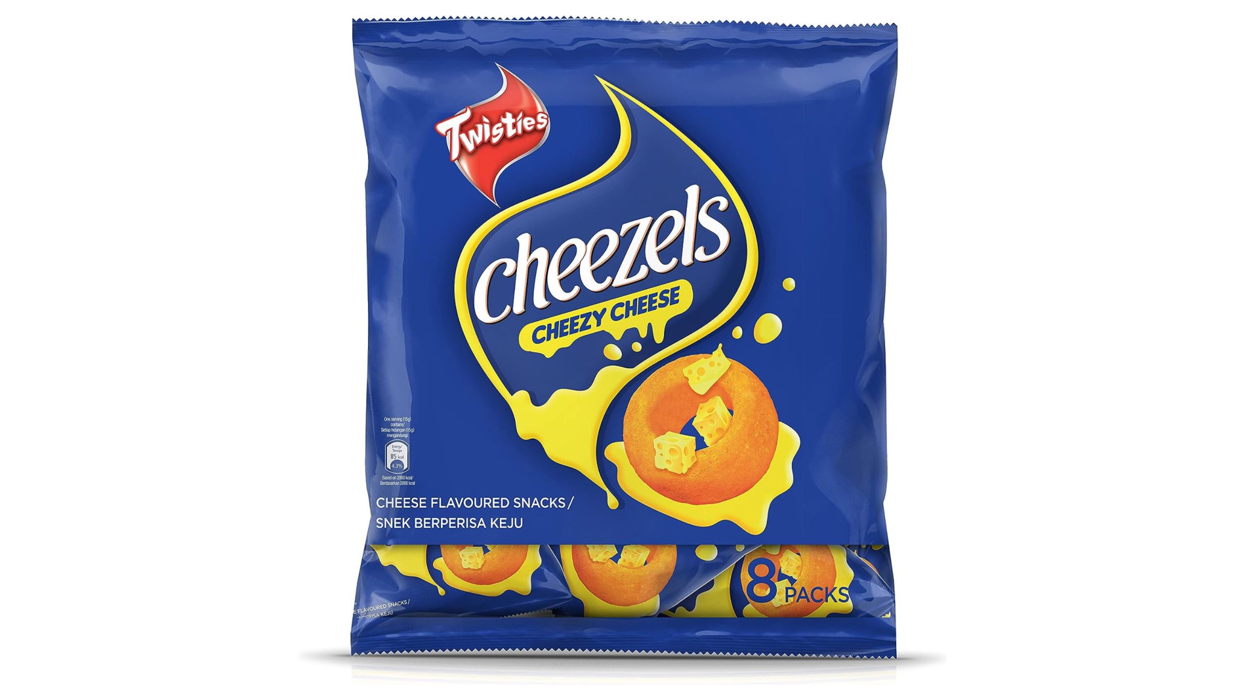 Twisties Cheezels Cheezy Cheese Cheese Flavoured Snacks Multipack