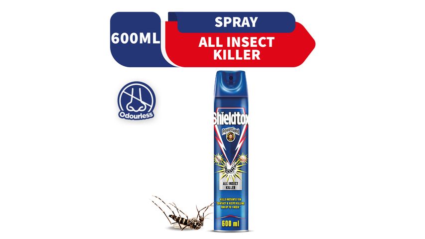 Shieldtox Odourless All Insect Killer Powergard Spray 600ml