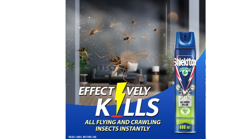 Shieldtox Odourless All Insect Killer Powergard Spray 600ml