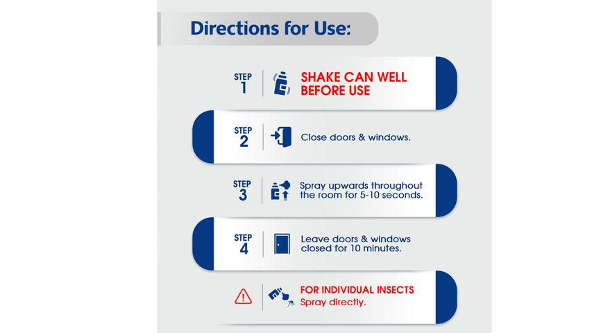 Shieldtox Odourless All Insect Killer Powergard Spray 600ml