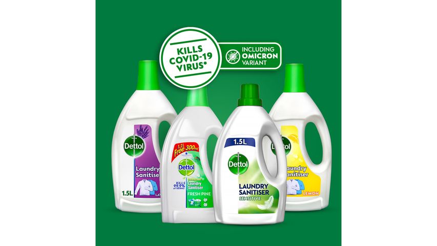 Dettol Disinfectant Laundry Sanitizer - Lavender 1.5L